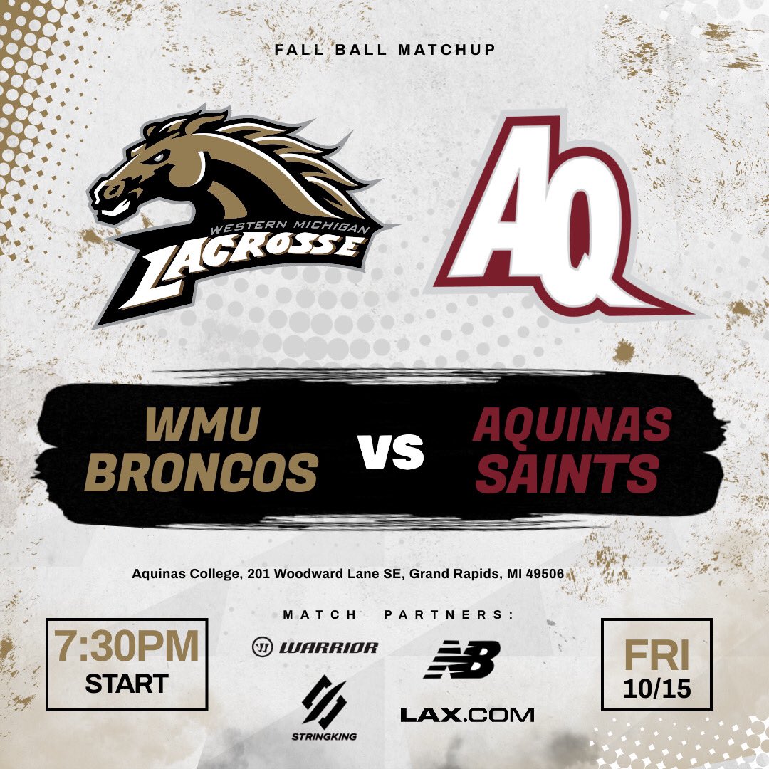 Your Broncos are back in action tonight at 7:30 against Aquinas as we look to bounce back from a tough, championship OT loss. There will be no livestream, so check here for live updates.

Come out and support the boys on a beautiful fall evening! Go Broncos!