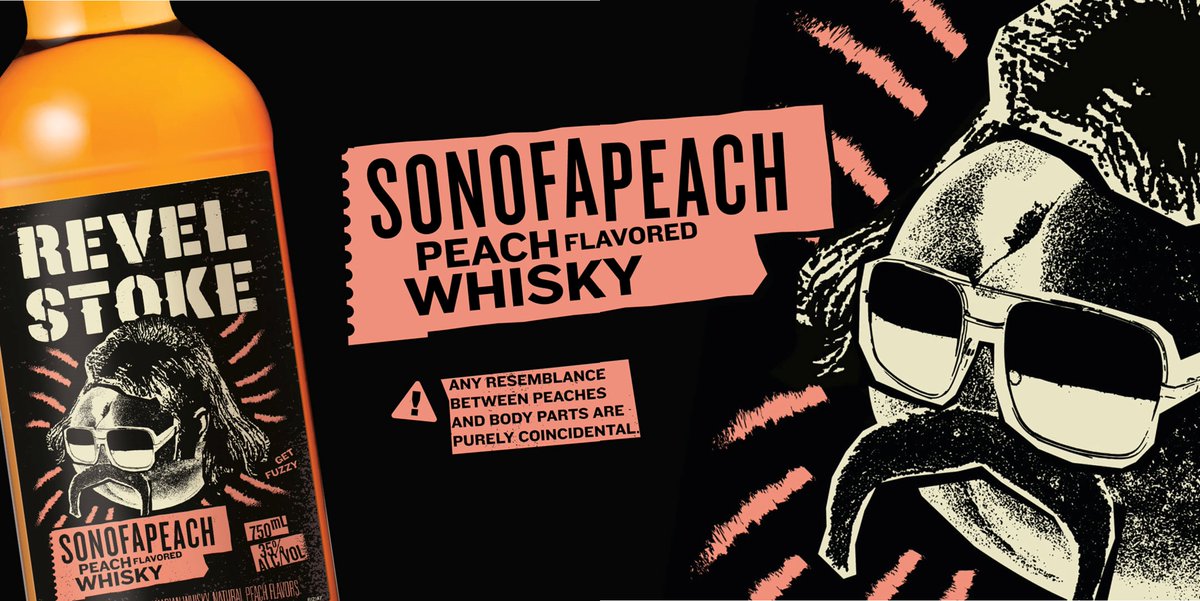 Untamed peach flavored whisky proven to grow a sweet-ass mullet over night.