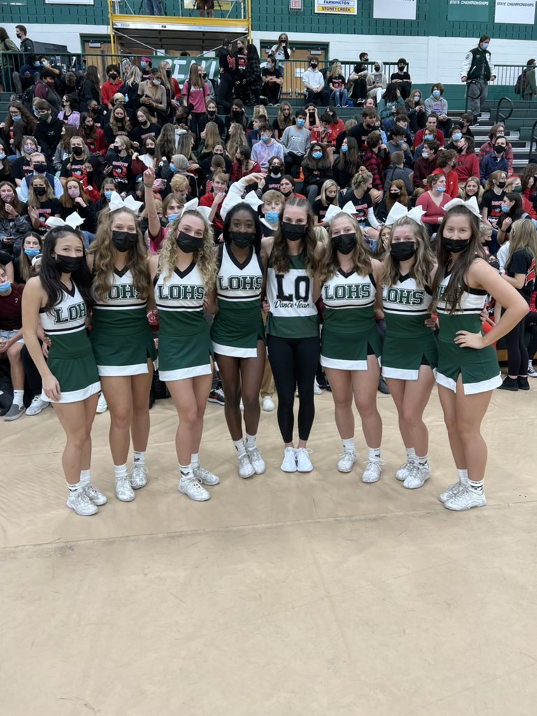lodragons_dance's tweet photo. We love performing for our students and staff at the Homecoming pep assembly 💚 So much school spirit in one room! https://t.co/1rEo4Iy0Lk