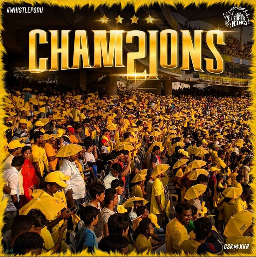 Ancy1910's tweet photo. Vivo ipl 2021 champions 💛 CSK
#CSK #IPLfinals #CSKvsKKR #ChennaiSuperKings https://t.co/SRL92oHJdO