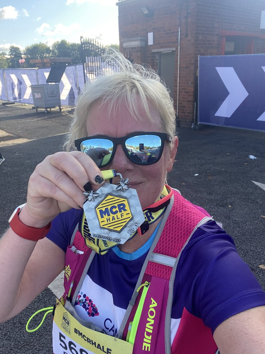 Having completed the #mcrhalfmarathon last weekend, I’ve signed up for the full one in April.. thanks to our incredible supporters I raised over £700.00.. more in shop fundraising next year!