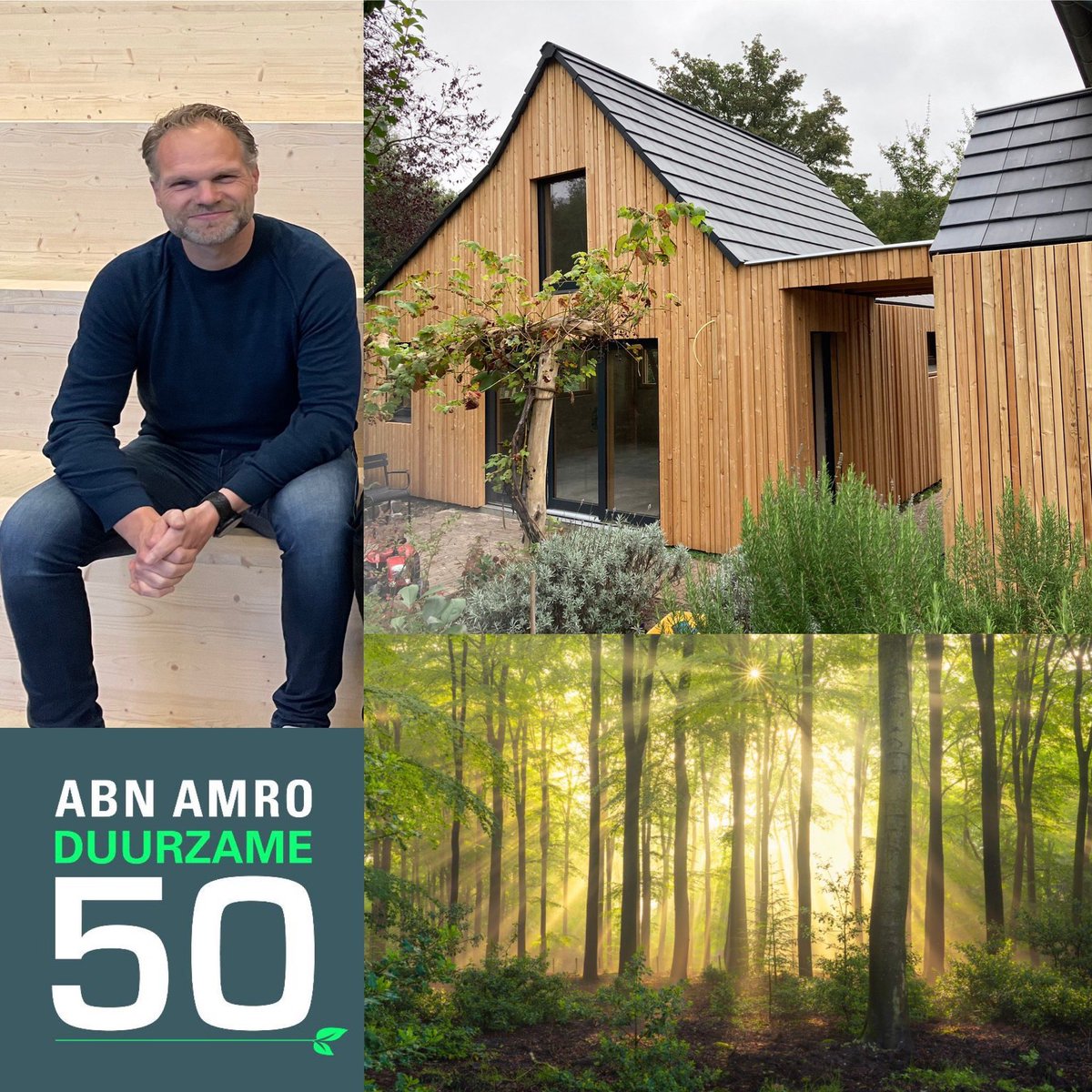 Wauw wat een ongelofelijke eer is dit! Onze oprichter Patrick Schreven is genomineerd voor de #abnamroduurzame50 Vinden jullie ook dat Patrick het dit jaar verdient om te winnen? 
Breng dan nu je stem uit! 
Het kan nog tot 17 oktober via lnkd.in/evKQyJmr