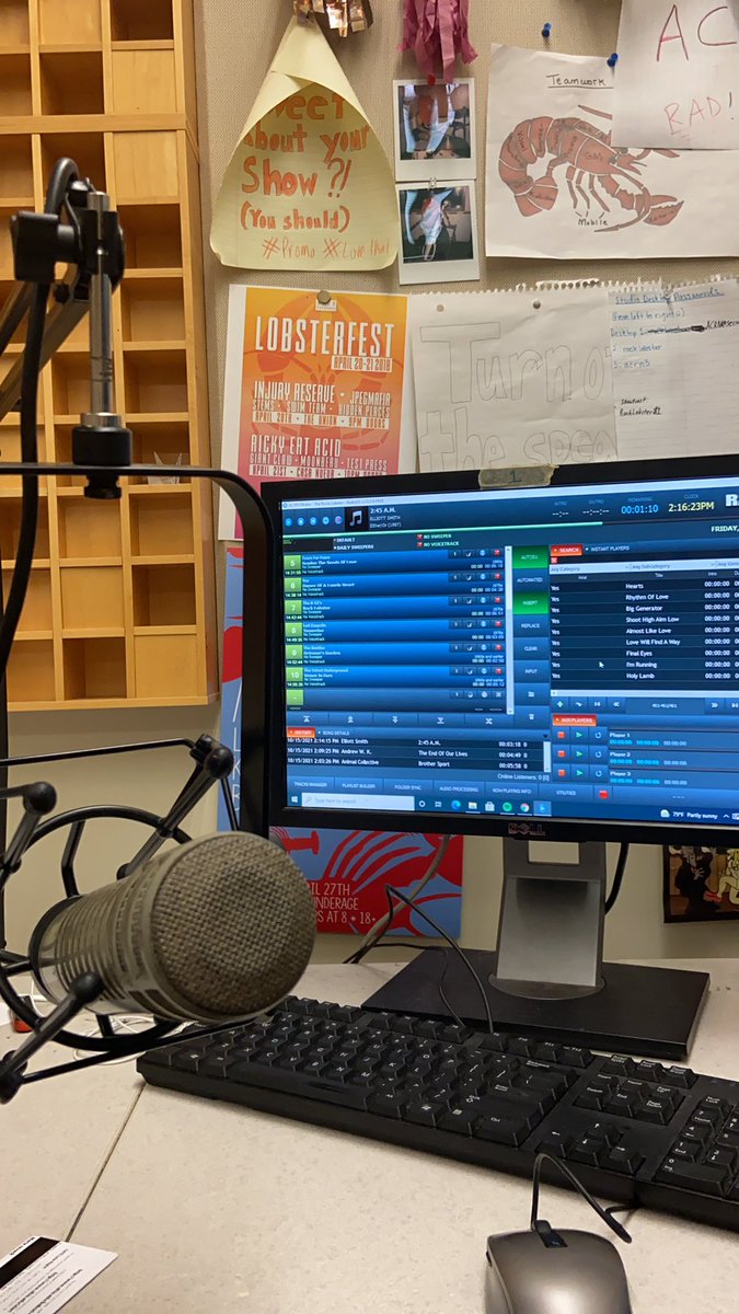 The stream is finally up and running again! Go listen y’all!!!! centova87.instainternet.com:2199/tunein/-stream… 🦞