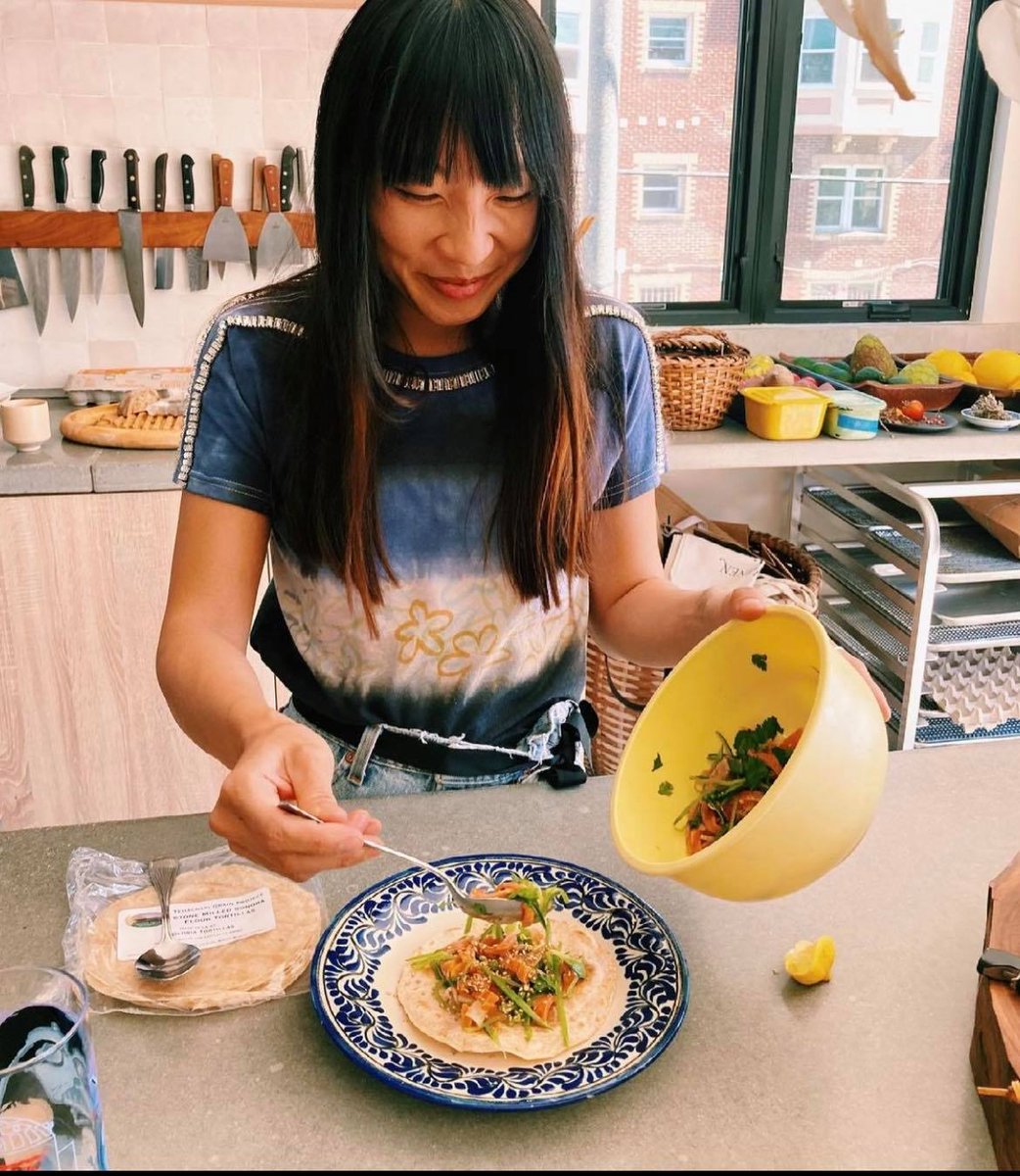 SlowFoodUSA's tweet photo. Sandy Ho makes her rainbow dumplings, which bring a sense of nostalgia and joy, two emotions she wants guests to experience after attending one of her pop-up Sandita’s dinners.
Read the blog post, written by SFYN's Kelly Franson here: https://t.co/8s1UPbWzKC
#Dumplings #SFYN https://t.co/HkUnlmN0bU