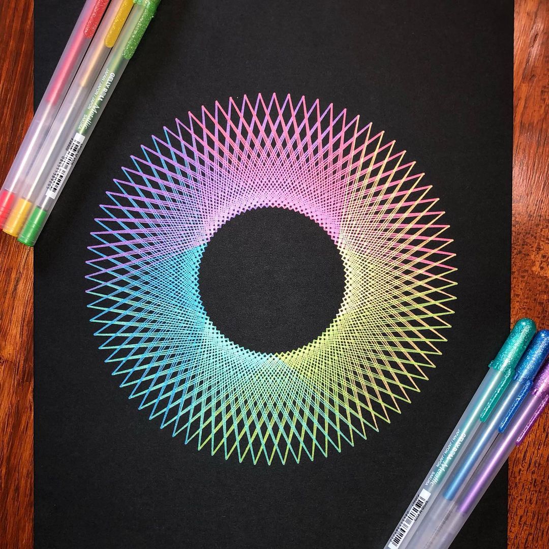 dirtalleydesign's tweet photo. New blog post on how to use gelly roll pens for pen plotting featuring artwork by some of my fave plotter artists - @difriebi, @Aldernero, @ASpannbauer and @floris_de_jonge #plottertwitter #generative 

https://t.co/IiOhQbmrHE https://t.co/s7fMRgukPB