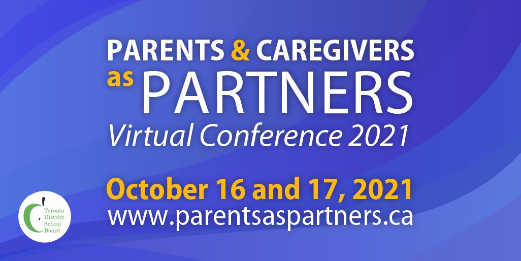 Toronto District School Board (@tdsb) on Twitter photo We’re getting ready to kick off our annual Parents and Caregivers as Partners Conference at 10 a.m.! 
It’s not too late to join‼️ #tdsbparentconf
↪️parentsaspartners.ca We’re getting ready to kick off our annual Parents and Caregivers as Partners Conference at 10 a.m.! 
It’s not too late to join‼️ #tdsbparentconf
↪️parentsaspartners.ca