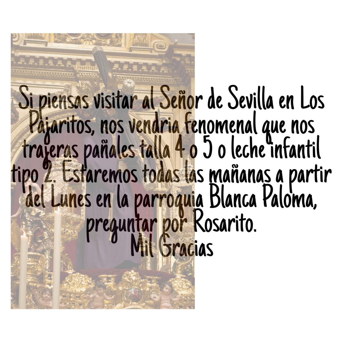 Se ruega máxima difusión, RT si es posible. Gracias.