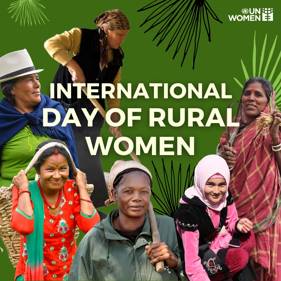 #RuralWomenDay . 
Time to prioritize this population and to understand most rural women are farmers and must be heard 

Follow us at Mahila Kisaan Adhikar Manch MAKAAM @MahilaKisan and support rural women. (1/n)
#InternationalDayOfRuralWomen