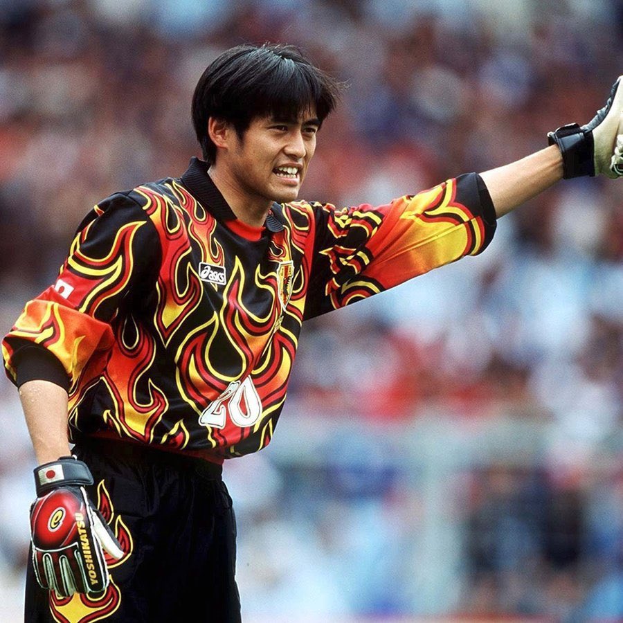 Classic Football Shirts Yoshikatsu Kawaguchi At The 98 World Cup What A Shirt T Co Jdzap5hcx0 Twitter