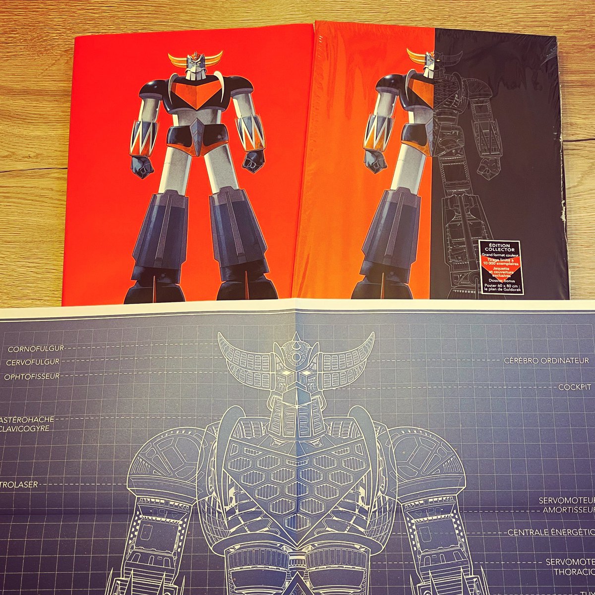 Keit0o's tweet photo. #Goldorak #Collector #Kana https://t.co/gsEZLvG1PQ