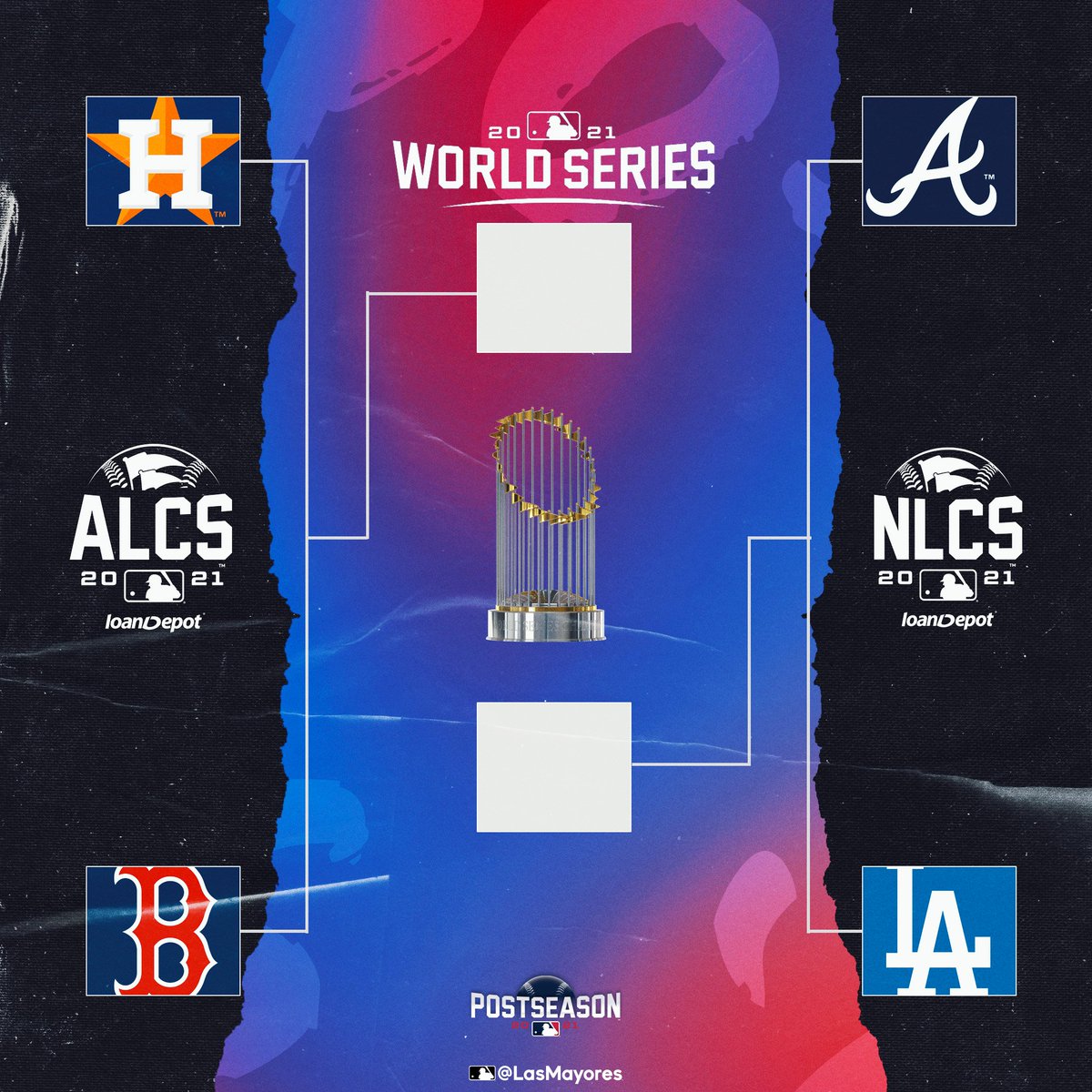 GtSigueme's tweet photo. #Deportes:

El 26 de octubre inicia la #SerieMundial2021. 

¿Quienes llegarán?

¿Cuál es su equipo favorito?

#HoustonVsBoston
#AtlantaVsLosAngeles

Imagen: @LasMayores https://t.co/n5Z0yamuZ2
