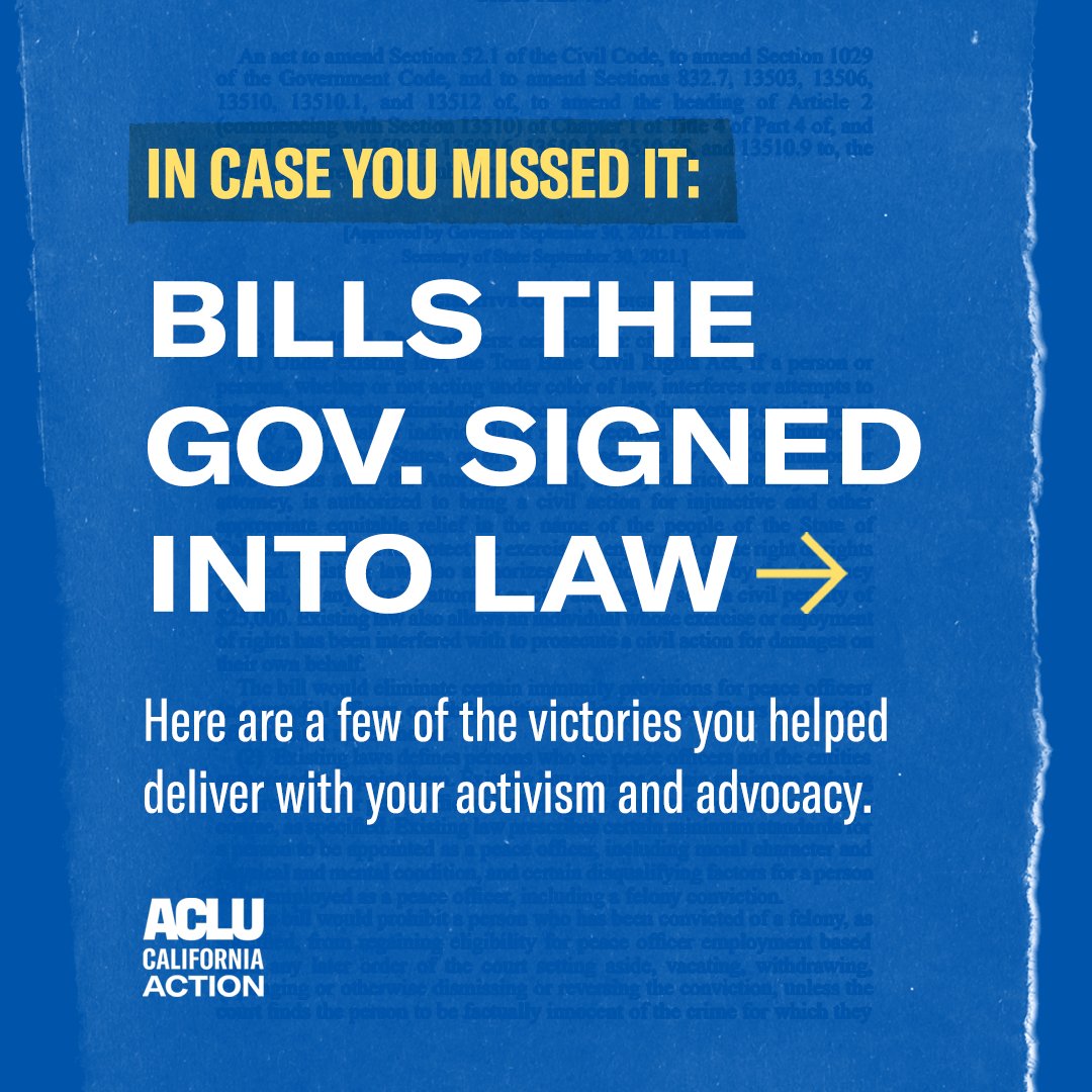 In case you missed it: Bills the Gov. Signed into Law. Here are a few victories you helped deliver with your activism and advocacy.