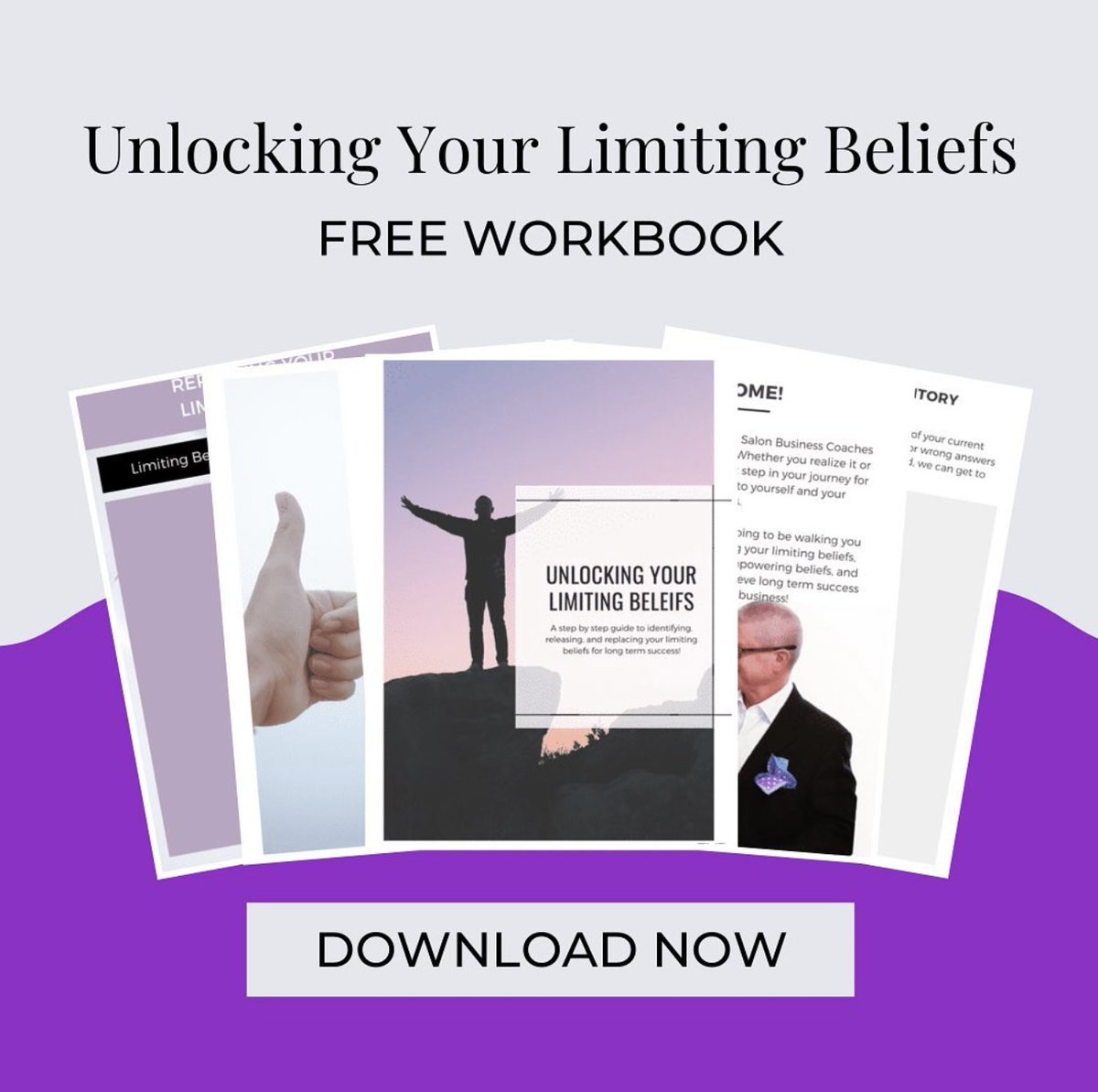 Unlock your limiting beliefs free workbook!  In it, we'll walk you through the process of replacing your limiting beliefs with empowering beliefs, and how to use these beliefs to achieve success.

elevating-my-business.mykajabi.com/opt-in