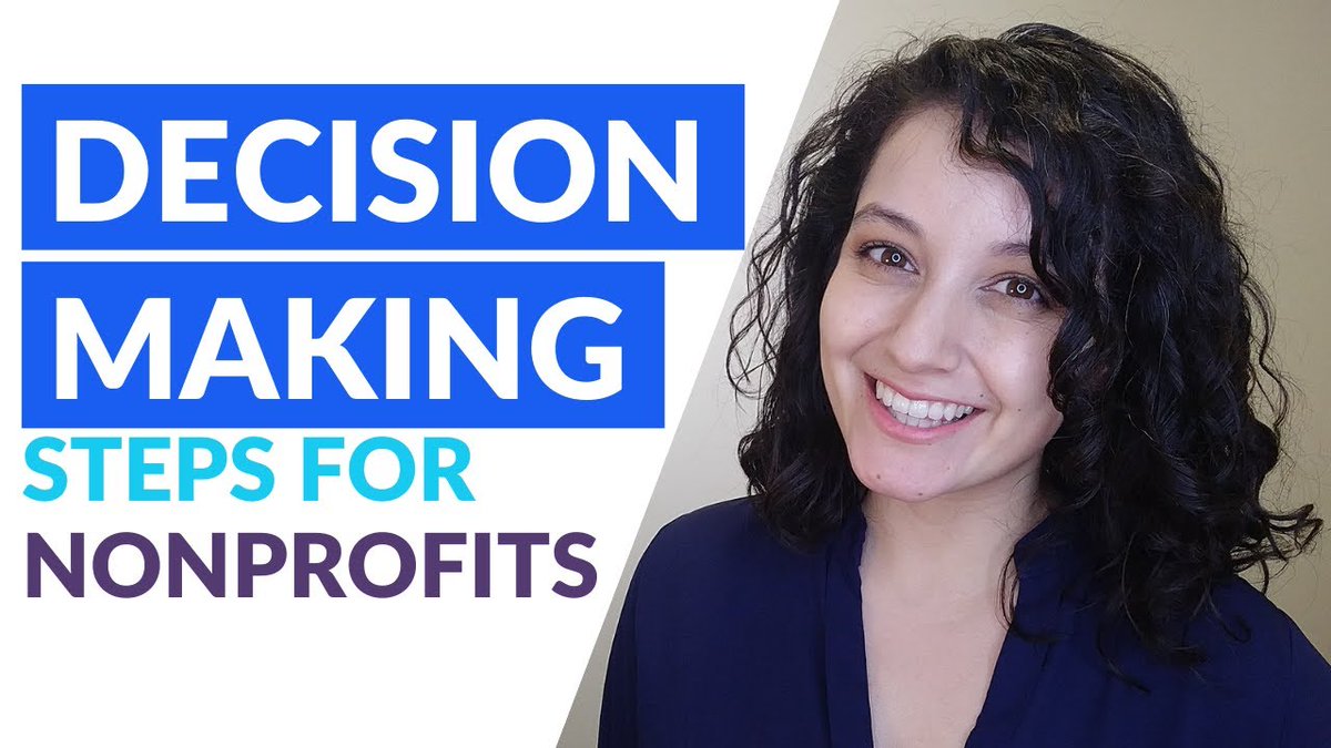 Your decision-making process is important. Make sure collaborators feel heard by clarifying they know their role in the process. Watch this to get ideas: connectingevidence.com/post/decision-… #Nonprofit