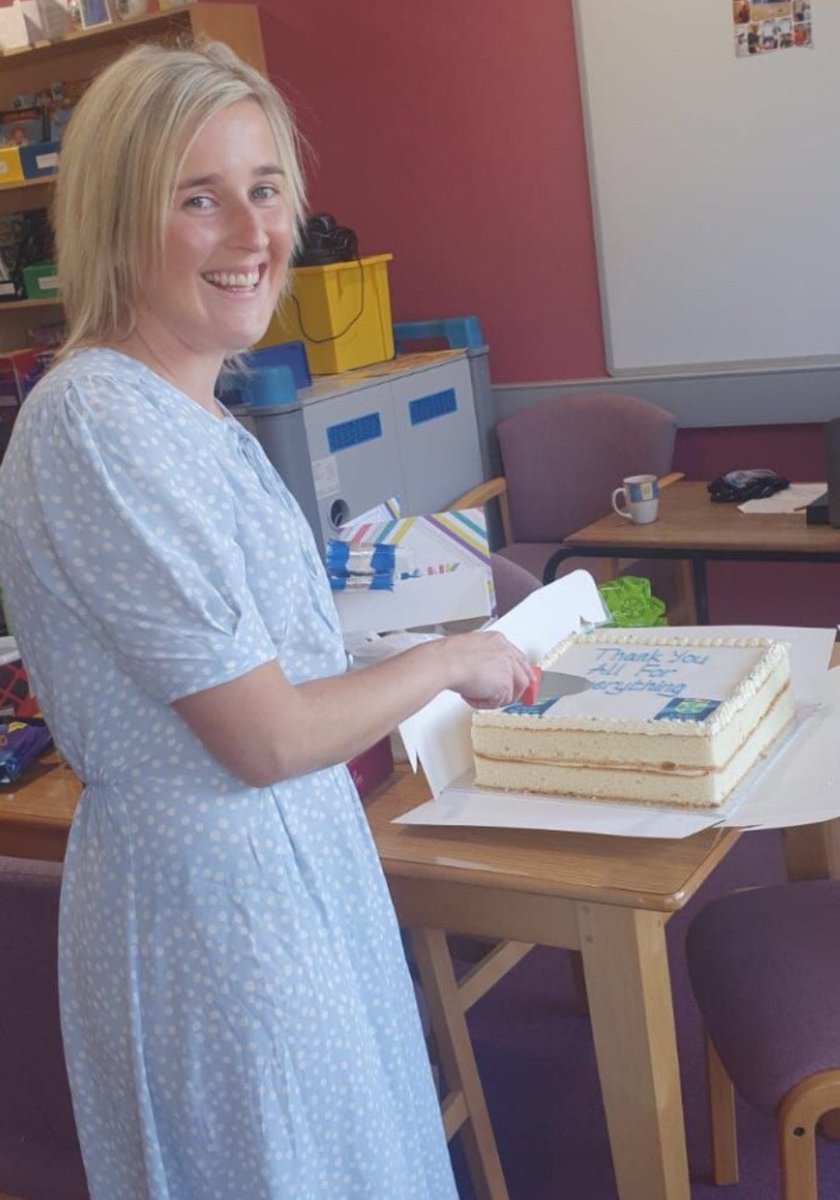ChristtheKingPS's tweet photo. Today we said an emotional Farewell to Miss Sludden after 7 years teaching @ChristtheKingPS We would like to wish her all the best as she takes up her new role as Principal of Knocknagor PS Trillick @KnocknagorPS. We wish you every success in your new school Miss Sludden. https://t.co/b1xEfcGSpA