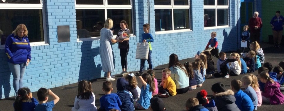 ChristtheKingPS's tweet photo. Today we said an emotional Farewell to Miss Sludden after 7 years teaching @ChristtheKingPS We would like to wish her all the best as she takes up her new role as Principal of Knocknagor PS Trillick @KnocknagorPS. We wish you every success in your new school Miss Sludden. https://t.co/b1xEfcGSpA