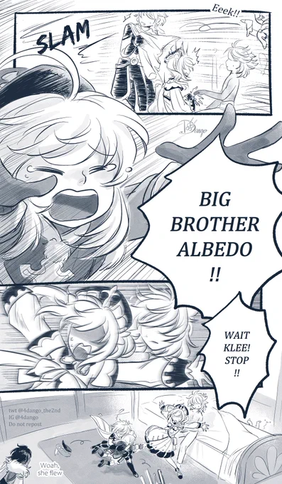 [Part 39/?]

Kaeya please stop scheming, I want to end this comic already

#GenshinImpact #原神 #kaeya #albedo #klee 