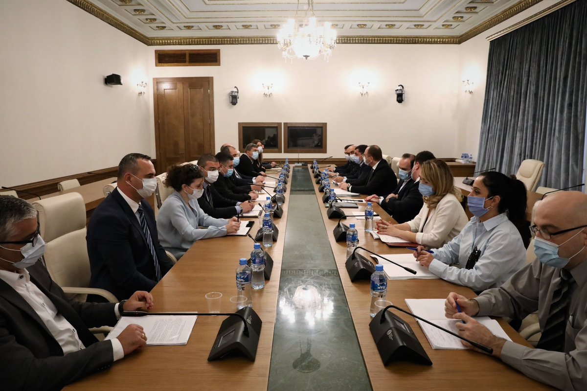 IrakliBeraiaAMB's tweet image. Trust Group (select oversight group) held hearing on classified part of 2022 🇬🇪 draft state budget. Reps of @mofgeorgia &amp;amp; #DefSec agencies briefed GT members on expenditures  prioritized in 2022. TG strongly recommends increasing @ModGovGe, #GeoIntelService &amp;amp; #SSPS budgets.