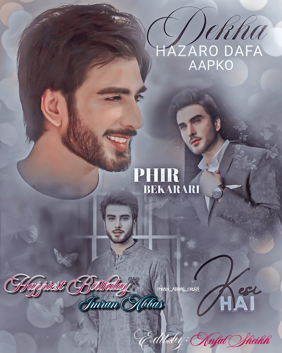 imranabbascrush's tweet photo. "Birthday Special #HappyBirthdayImran  @imranabbas #ImranAbbas #HappyBirthdayImranAbbas https://t.co/dD5ZlTG7yY
