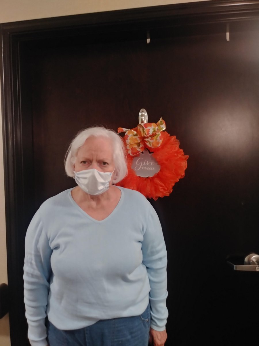 S_StonyBrook's tweet photo. Residents let their excitement for the Fall show by creating their own doors pumpkin door wreaths.
#fallwreaths
#springsatstonybrook
#lovingfall https://t.co/tT8nTXP3C2