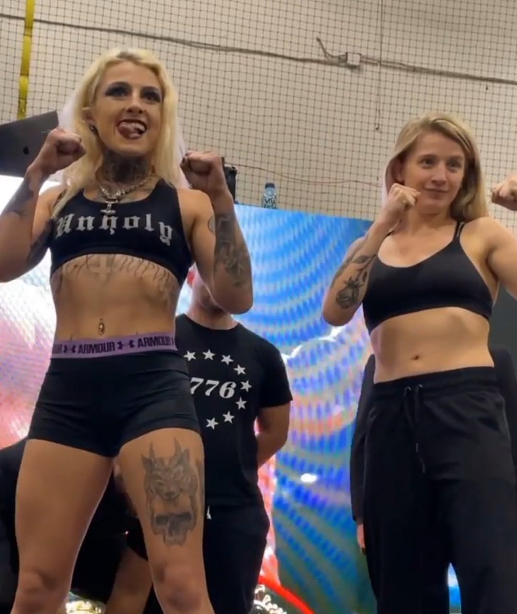 mmapit9's tweet photo. Dentro de @FlexFightSeries veremos la segunda pelea profesional de @CarnageRampage quien marcó 115.2 libras y también la segunda pelea profesional de Glory Watson quien marcó 115.8 libras. https://t.co/aZJX3xysoh