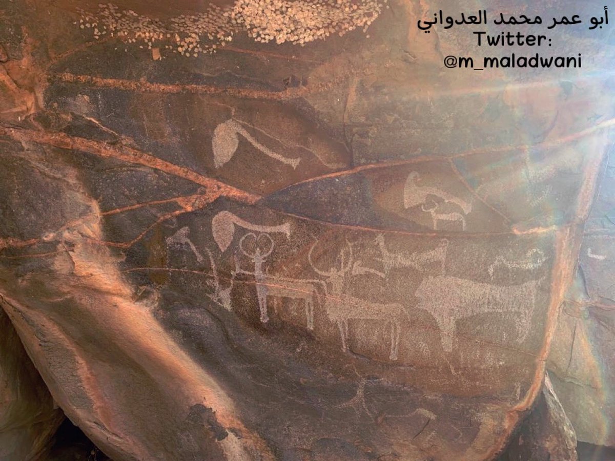 في رحلة لأحد جبال الطائف كانت المفاجأة لوحة لفن يعود لما قبل التاريخ ورسومات لم أشاهد مثلها من قبل وصور لأشكال الأسد-النمر-الغزال-النعام، ووجود حيوانات برية دليل على وجود غطاء نباتي كثيف .
نأمل من <a href="/Saudi_MT/">وزارة السياحة</a> الإهتمام بهذه الكنوز التي تعرضت للعبث وتصميم شعار سياحي للطائف من وحيها .