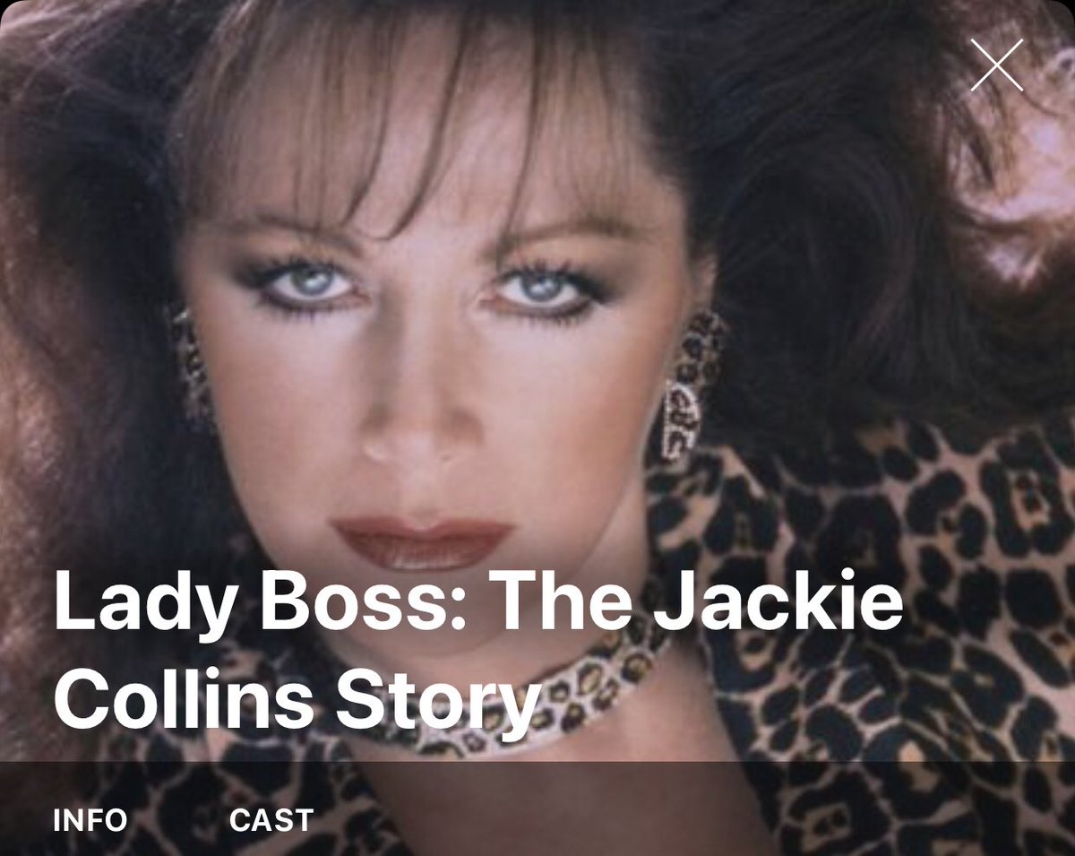 #JackieCollins #LadyBoss on tonight on @BBCTwo at 9pm