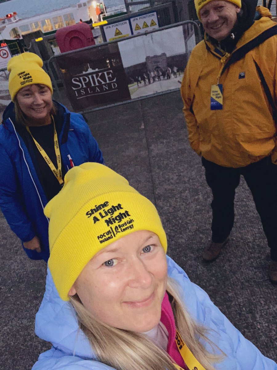 All set and ready to go to <a href="/FocusIreland/">Focus Ireland</a> #shinealightnight on <a href="/SpikeIslandCork/">SpikeIslandCork</a> with <a href="/PaulaCoganCork/">Paula Cogan</a> <a href="/luddy_liam/">Liam Luddy</a>