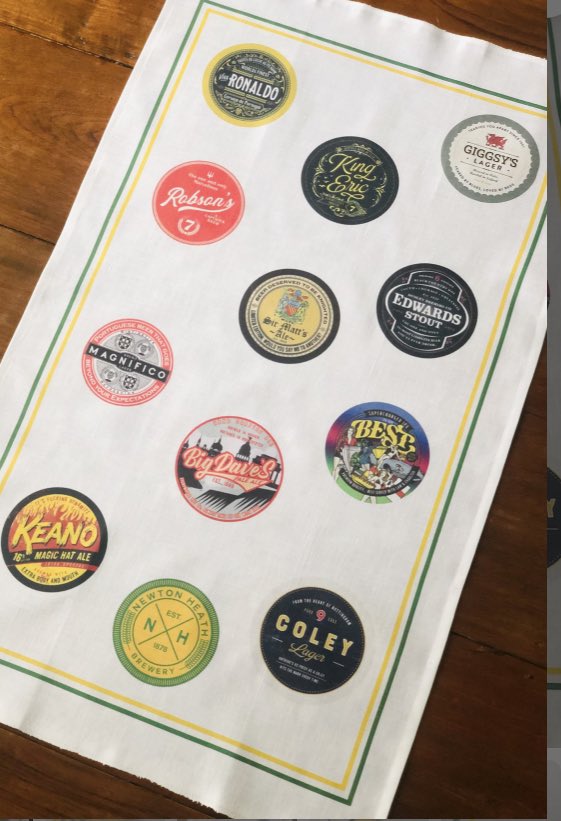 newtonheathbrew's tweet photo. Evening Folks, with us being so close to 1000 followers we’re going to be giving away a set of our first edition mats FRAMED and a tea towel. We’ll be selecting a winner out of current and new followers within the next 24 hours. Please RT and follow. #Competition #MUFC #Giveaway https://t.co/WoEWD80wZV