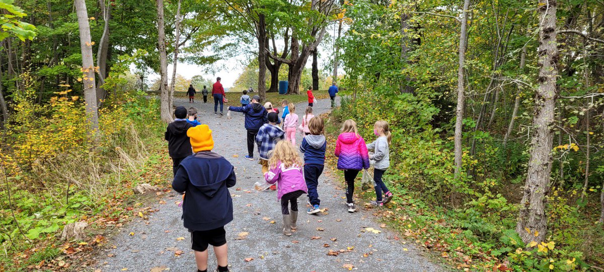 RobinFooteElem's tweet photo. Our P-3 students had a wonderful visit to Petersfield Park today, collecting all kinds of cool things for some autumn artwork! 🍁 🍂 @CBVRCE_NS https://t.co/Awu3Awb3y8
