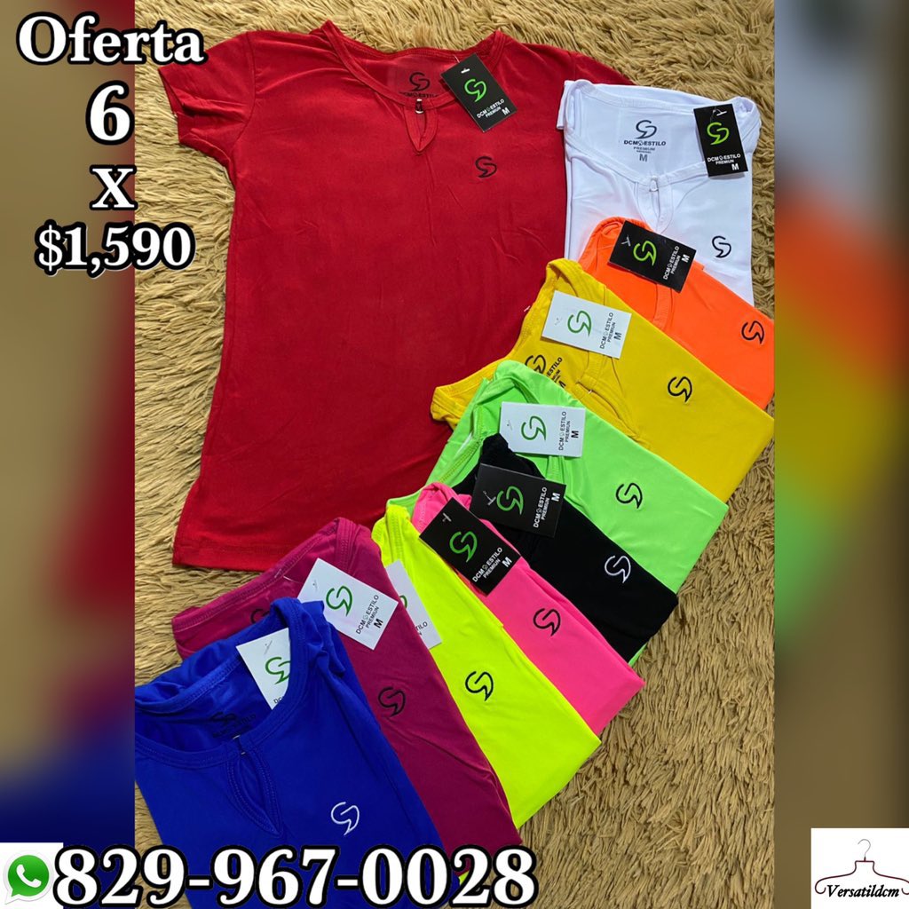 versatildcm1's tweet photo. 🔥⚠️GRAN OFERTAZO⚠️🔥
✅#POLOSHIRT #DCM #ORIGINAL 
✅CREA TU CÓDIGO DE RE-VENDEDOR 
✅#DAMAS&amp;#Caballeros

Envios a todo el país y paga al recibir. 🛵🇩🇴
#whatsapp 829-967-0028 https://t.co/odqzKi0o7J