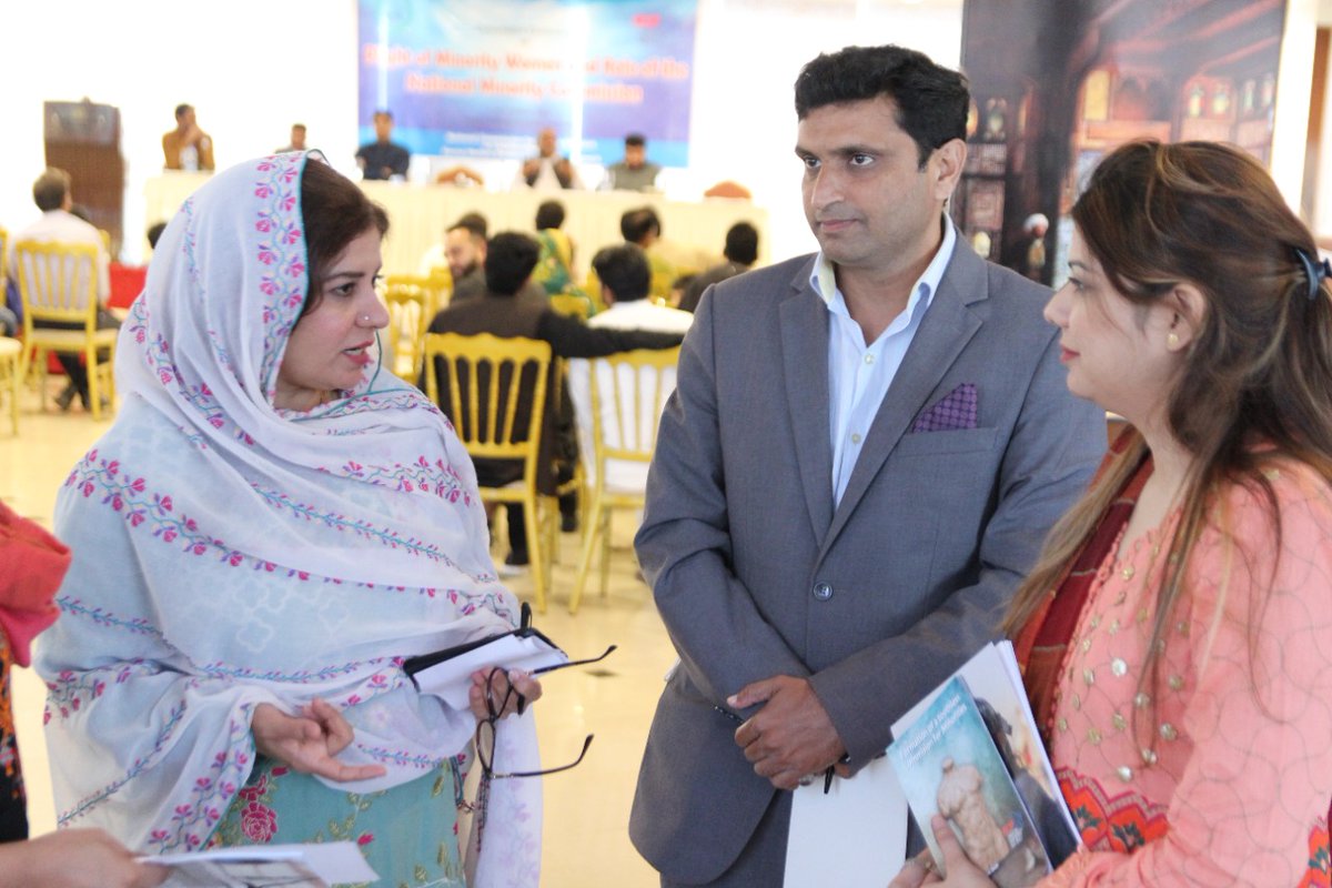 ShaguftaMalik12's tweet photo. Consultative conference on plight of Minority Women  and Role of the National Minority  Commission. https://t.co/IMWj971gZz