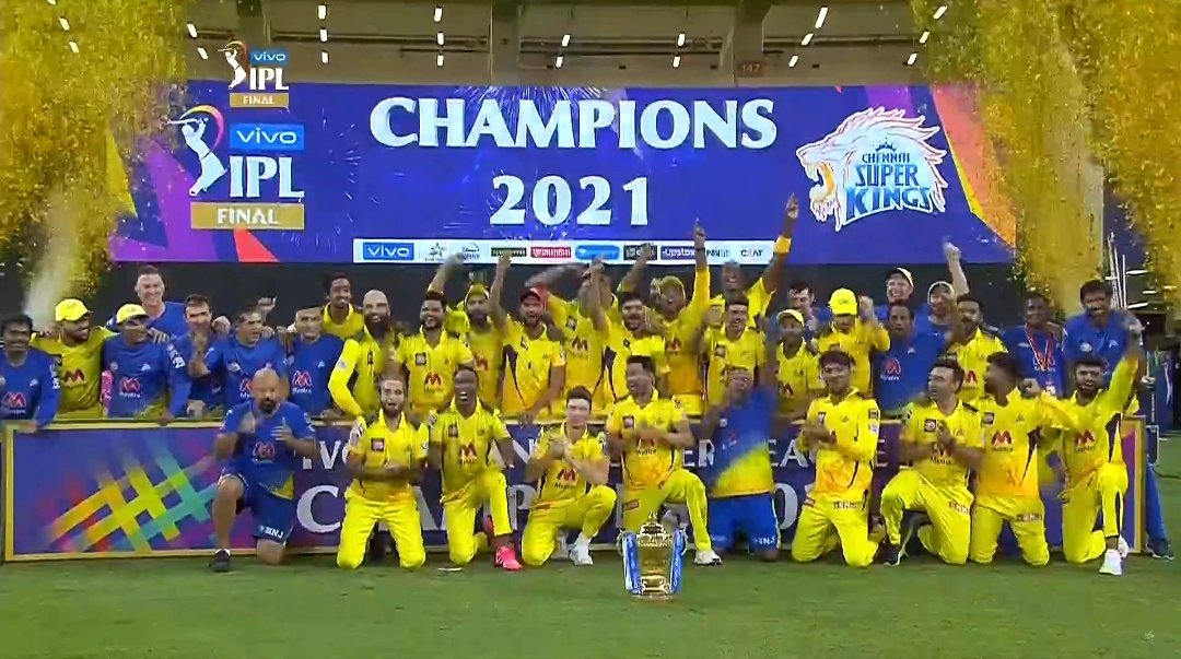ipl 2021 winner team