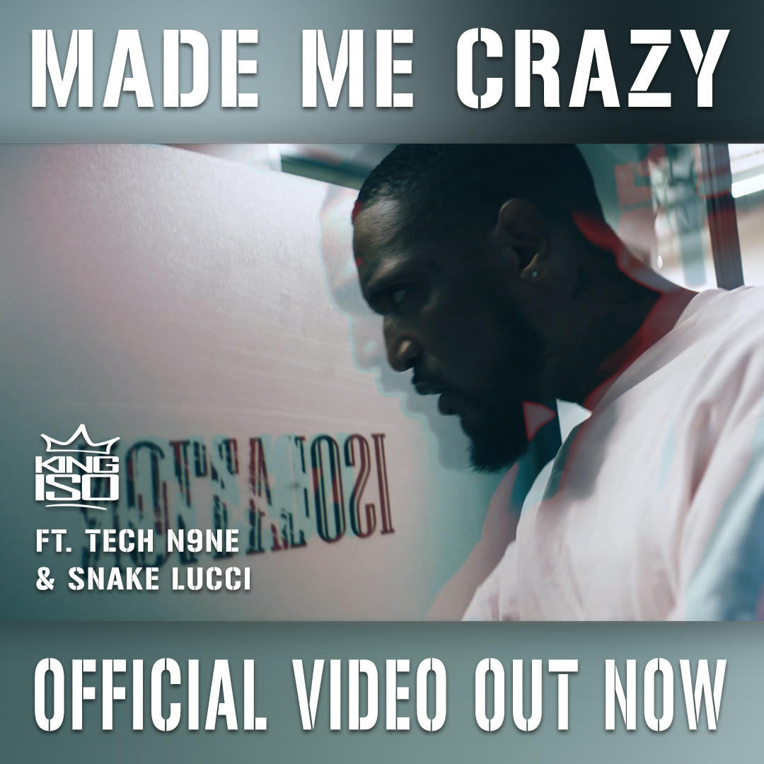 StrangeMusicInc's tweet photo. #MadeMeCrazy x @TheRealKingIso ft. @TechN9ne &amp; @SnakeLucci  💥

https://t.co/MhzaHhxRrG https://t.co/YOZB2UJRcl