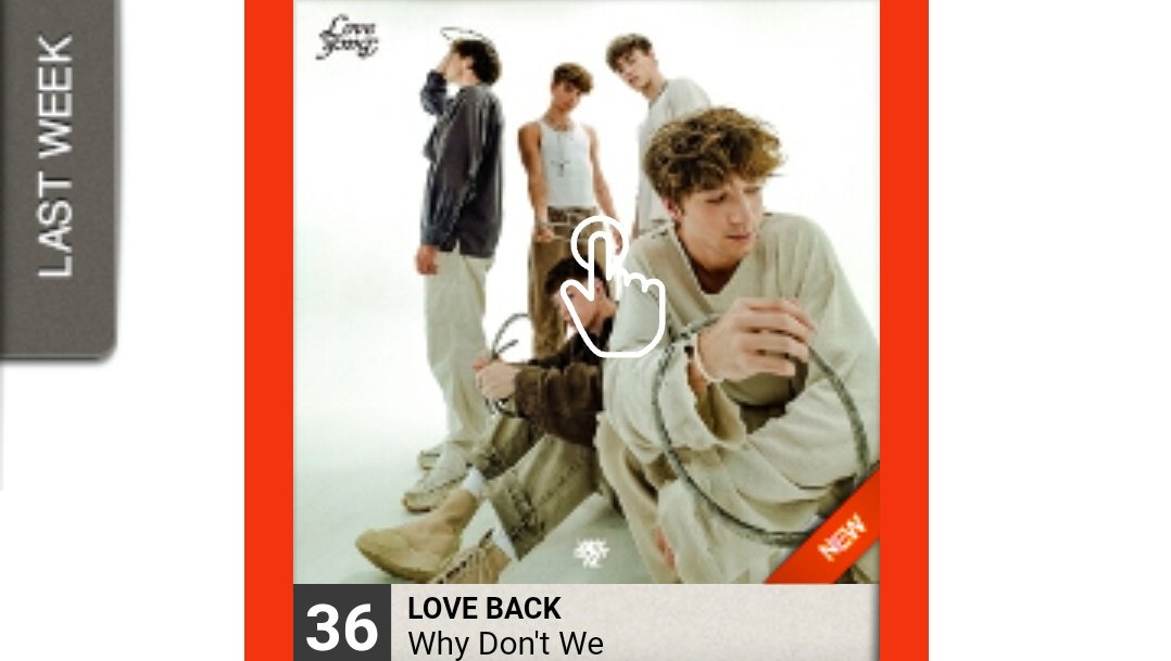 Love Back is charting at #36 on New Zealand Hot Singles Chart this week! So, if you live in New Zealand, please buy, stream, and request it to NZ radios in order to be higher on this chart!