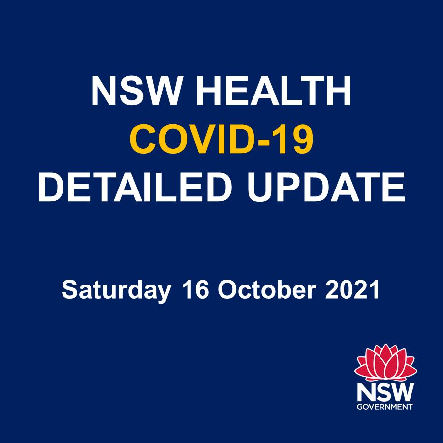 NSW Health on Twitter "NSW recorded 319 new locally acquired cases of