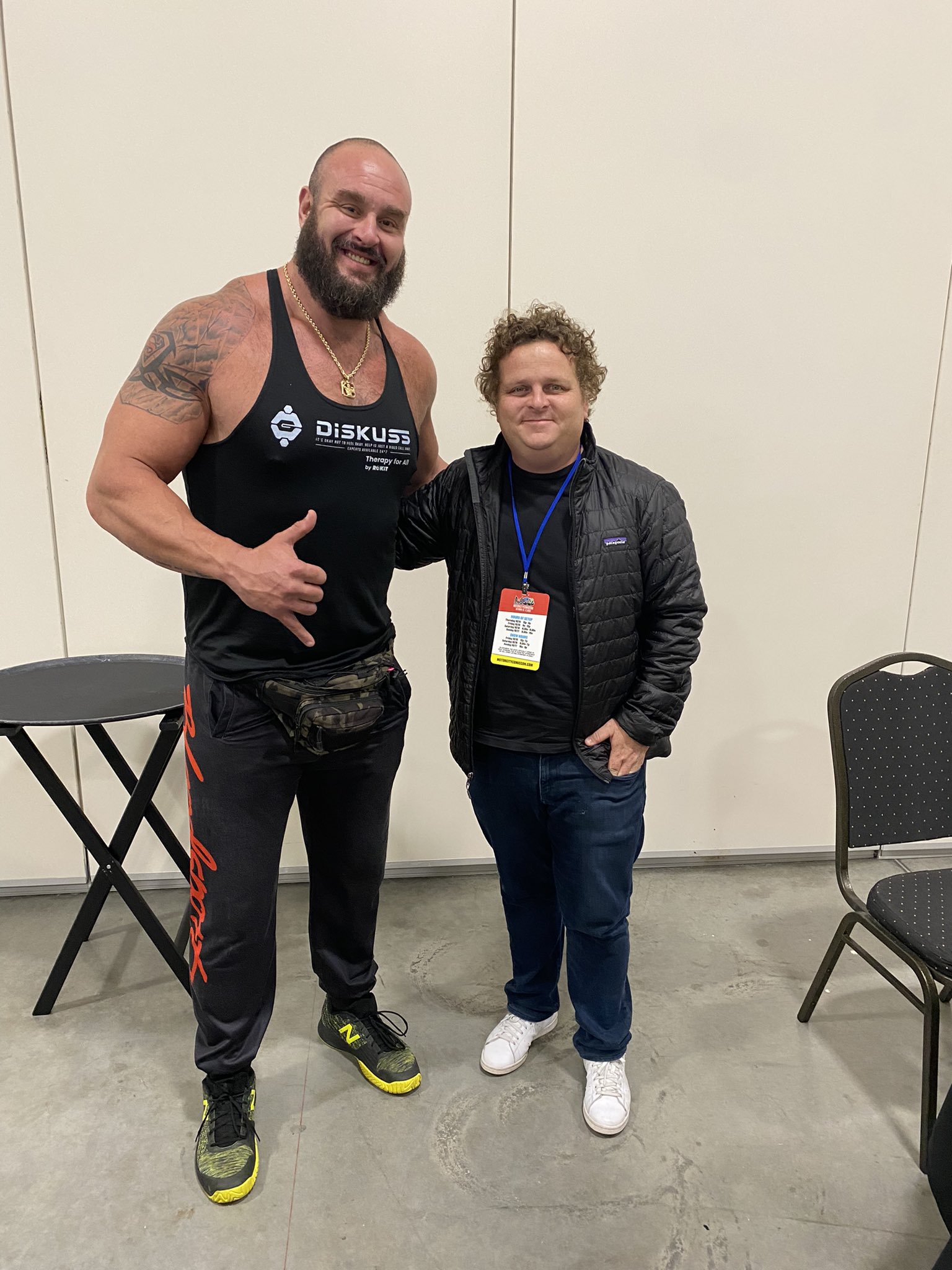 Adam Scherr on Twitter: "Ya I marked out for @PatrickRenna when I saw backstage at #MotorCityComiccon #TheGreatHambino #TheSandlot https://t.co/yPps3gQz7h" / Twitter