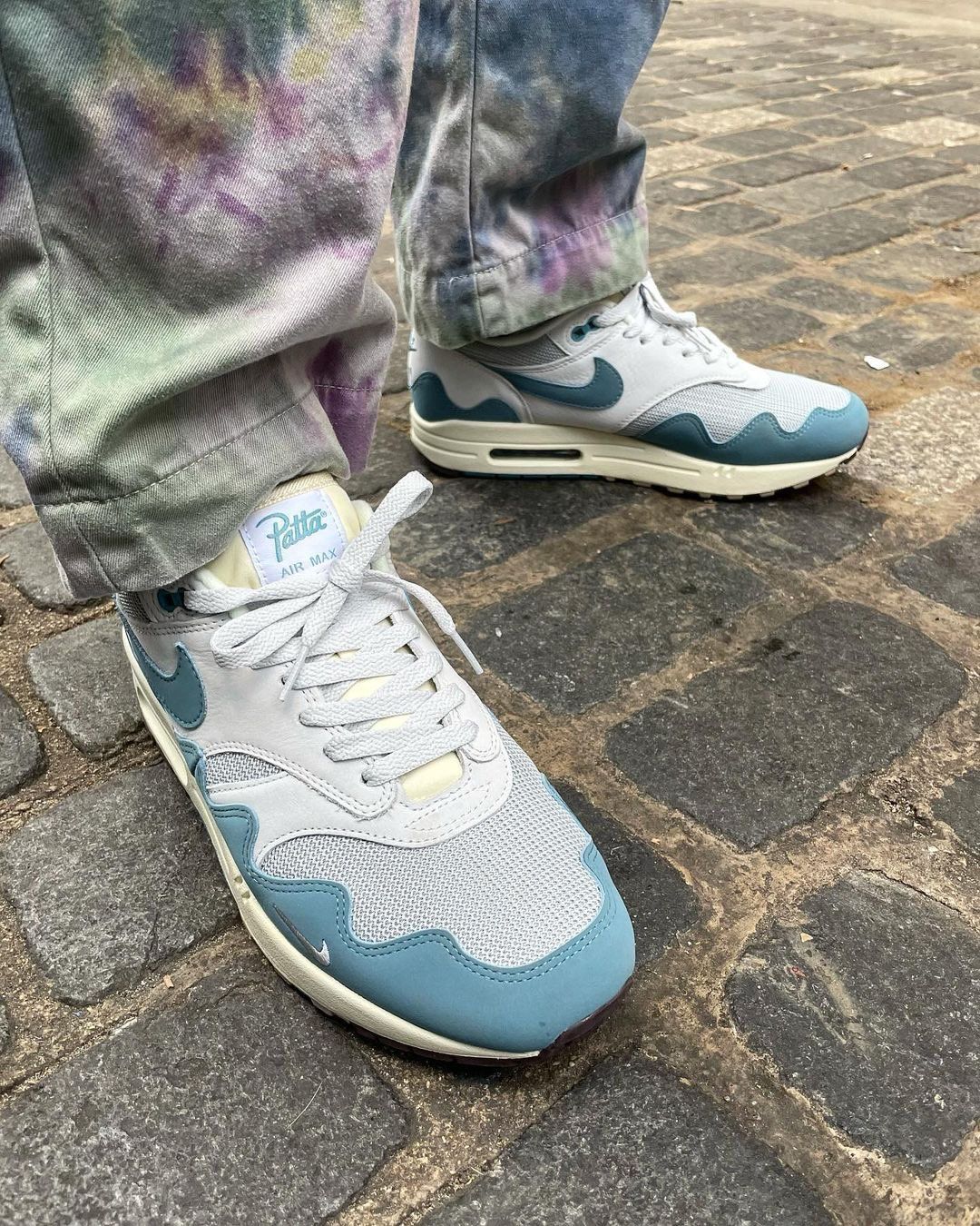 格安買取 Patta × Nike Air Max 1 Noise Aqua - 靴