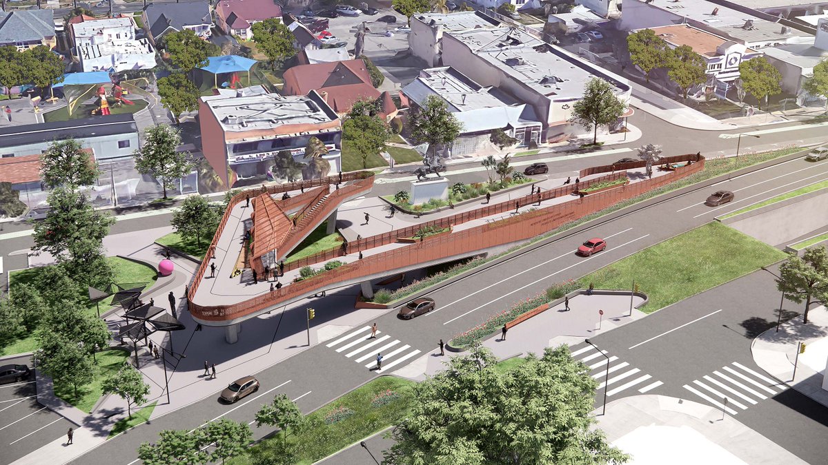 Destination Crenshaw reveals new renderings as LA grants approval for its arts program <a href="/destinationshaw/">Destination Crenshaw</a> <a href="/perkinswill_LA/">Perkins and Will LA</a> 

arcnct.co/3DIrDoA