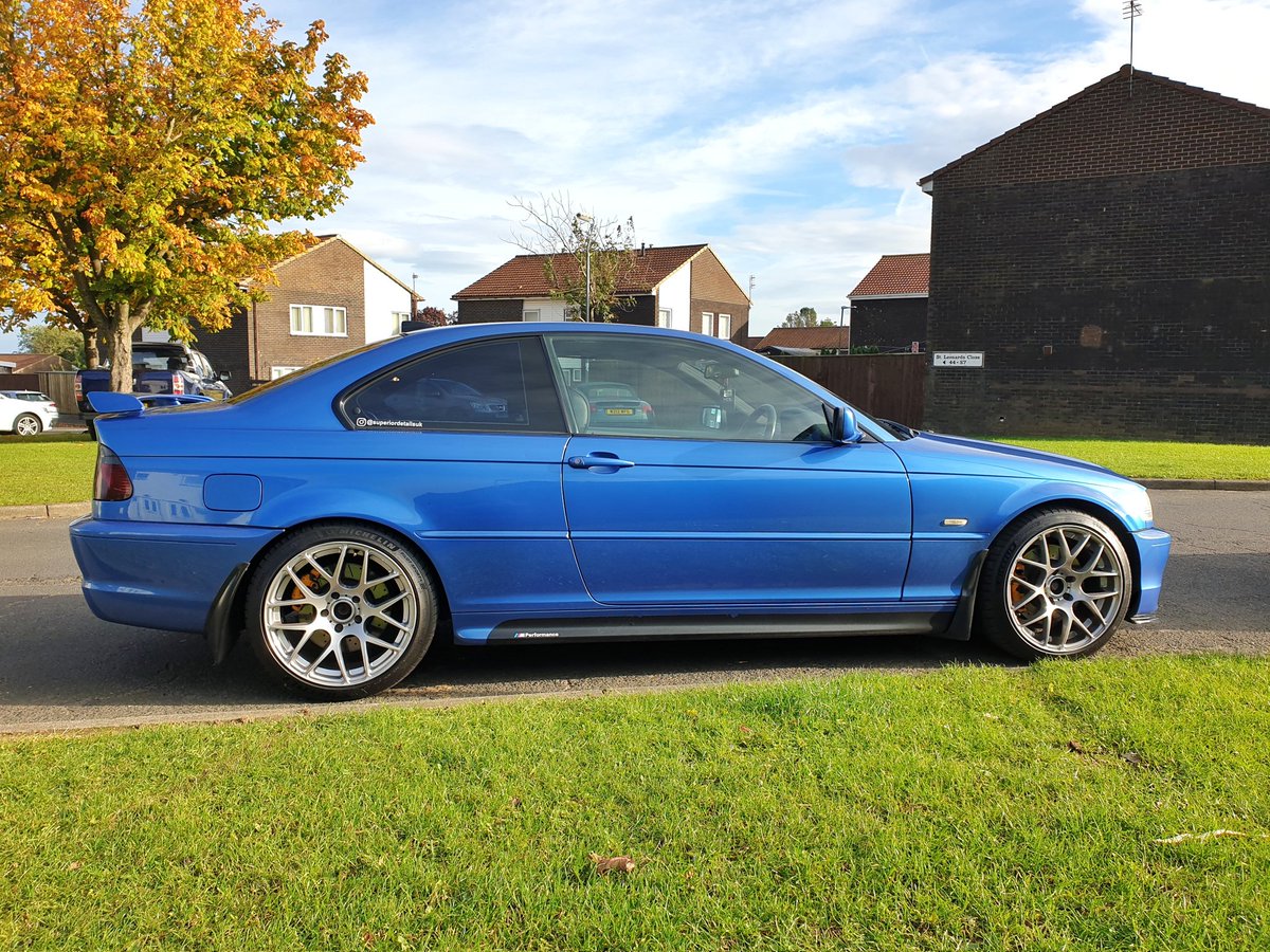 AllTorqueMedia's tweet photo. Ok .. so I may have accidentally made another purchase 🤔#e46 #clubsport #bmw #e46clubsport #manual #estorilblue https://t.co/F7fG5CpSPD