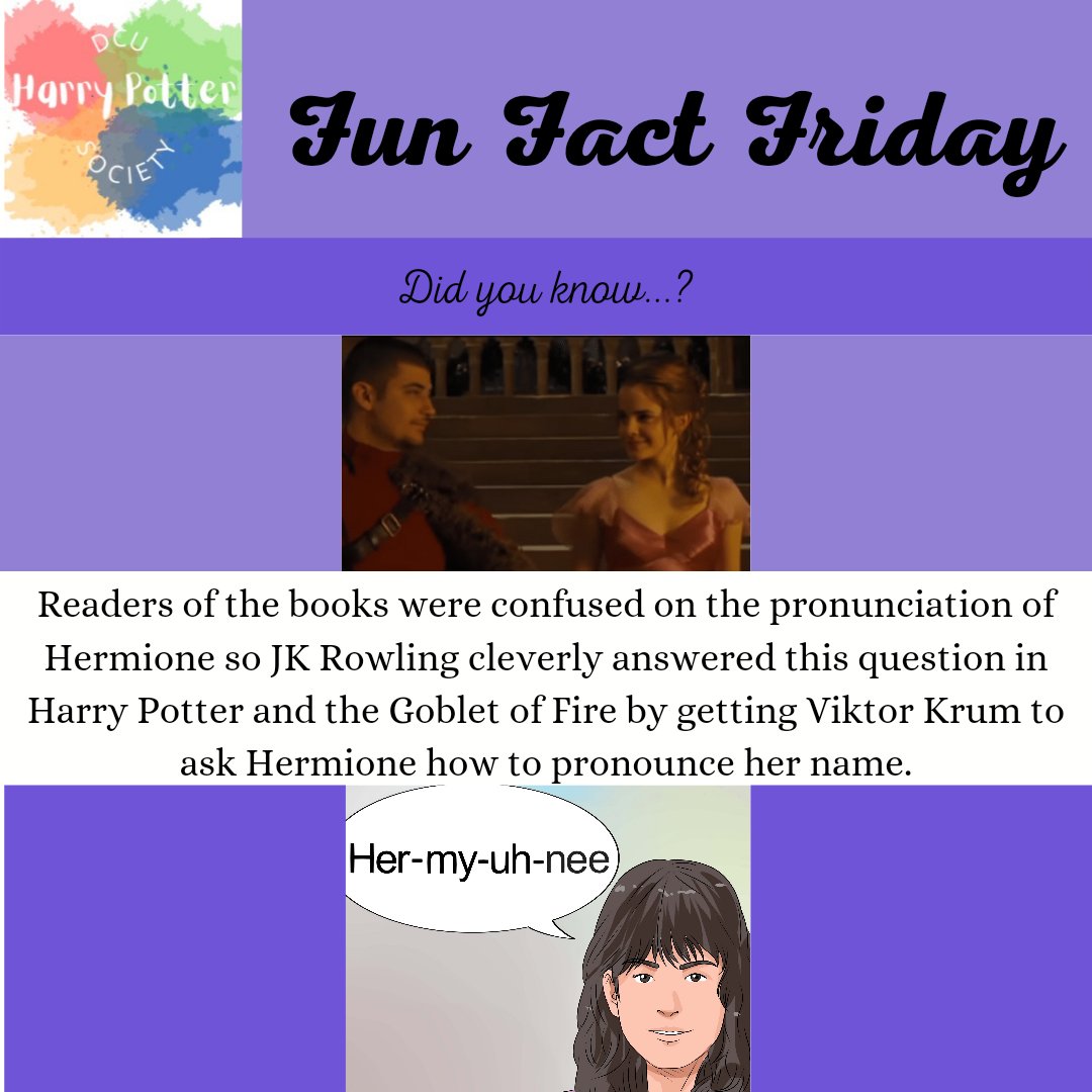 DCU Harry Potter Soc tweet media