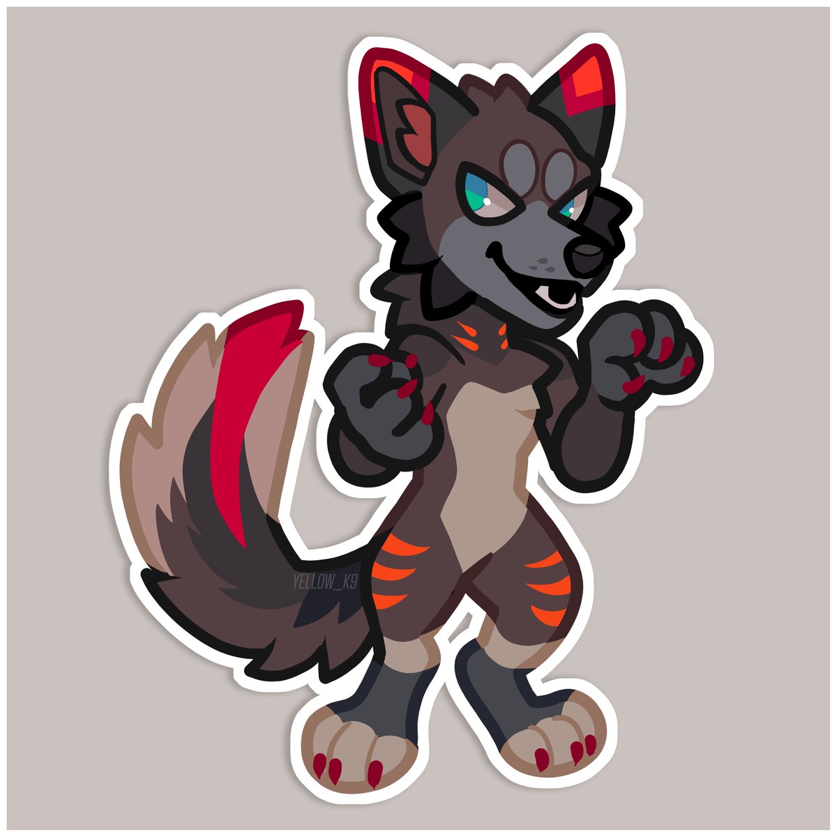 yellow_k9's tweet photo. Phew! Finished P.atreon rewards from this month, and a few from last month.

Consider supporting me on Patreon, perks include art rewards, access to exclusive animation WIPs, your name in my videos, merch and more! https://t.co/EDnxtYBcMO https://t.co/zaDAqG9du8