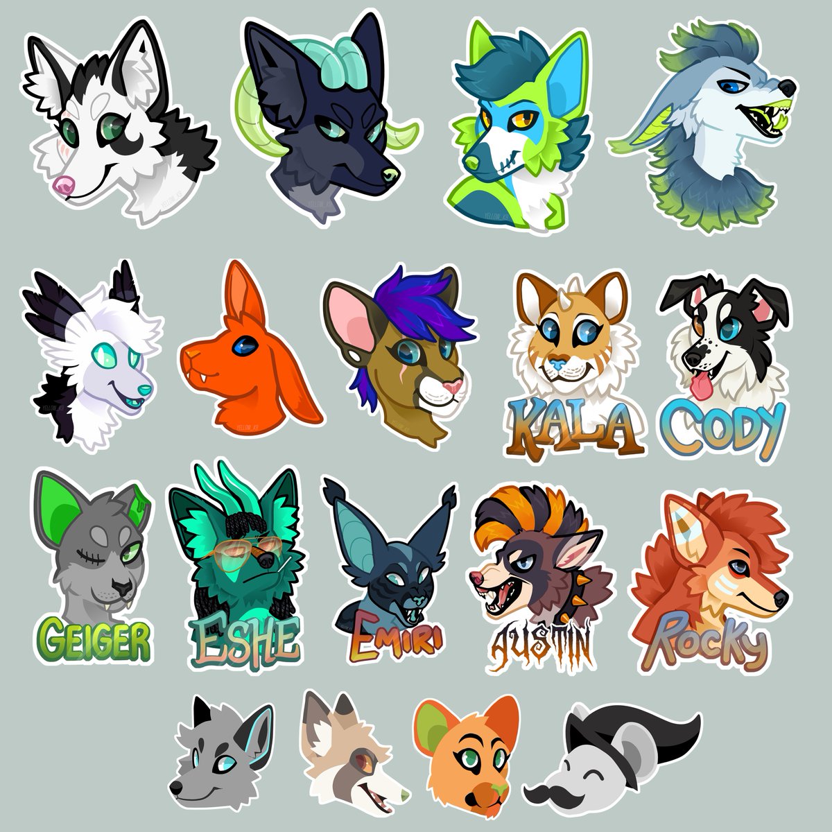 yellow_k9's tweet photo. Phew! Finished P.atreon rewards from this month, and a few from last month.

Consider supporting me on Patreon, perks include art rewards, access to exclusive animation WIPs, your name in my videos, merch and more! https://t.co/EDnxtYBcMO https://t.co/zaDAqG9du8