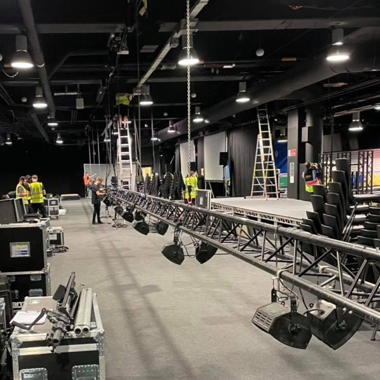 A few images from the event this week where we supported <a href="/Pebble_Events/">Pebble Events</a> and provided all technical aspects for a main room plus multiple breakout spaces. Did anyone guess the venue? It was of course Chelsea FC’s stadium #Events #Conference #Projection #LEDWall #Lighting #Audio
