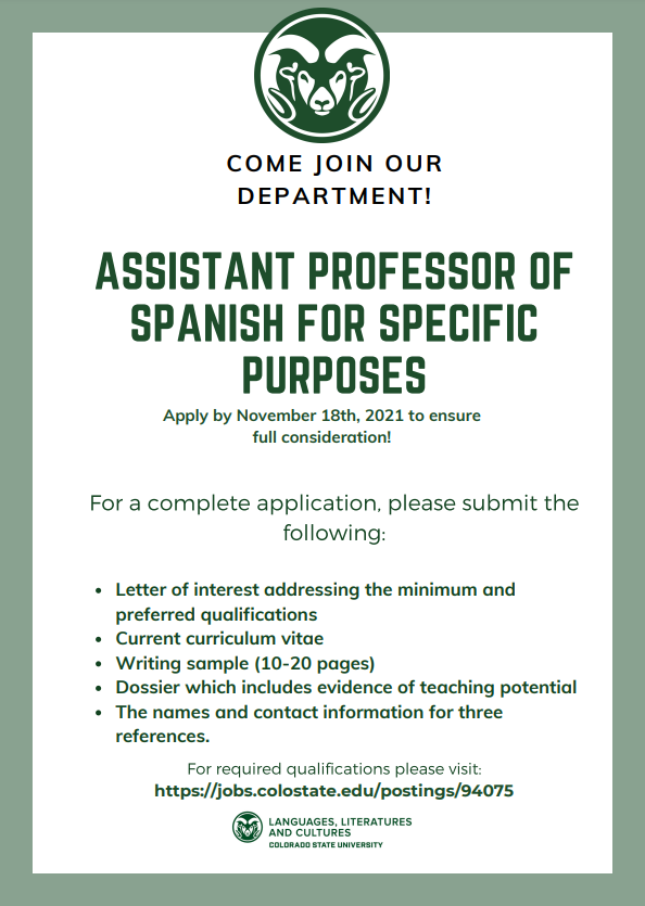 Come join our department!💚🐏