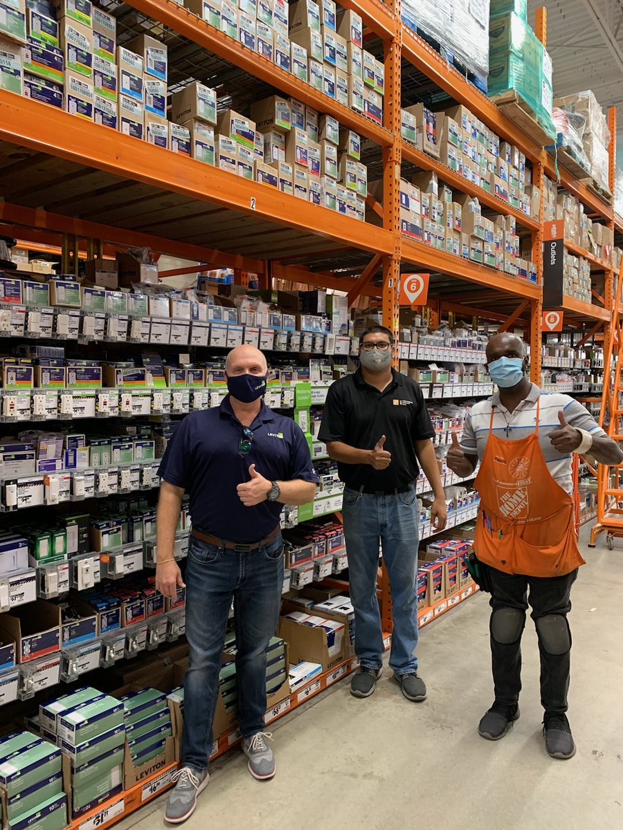 John Zich (@levitonjohn) on Twitter photo Recognizing Great Partnership with Adrian and Reggie!! Store 284 has the Highest Leviton Sales Comp in the Region! Awesome Job Team 284, Keep It Up!!!
#Leviton #HomeDepot #MET #Partnership #Sales #OneTeam <a href="/tamekaevans37/">Tameka Evans</a> <a href="/VictorAEsposit1/">Victor A Esposito</a> @Chris_Fraga_HD @jalopez35 Recognizing Great Partnership with Adrian and Reggie!! Store 284 has the Highest Leviton Sales Comp in the Region! Awesome Job Team 284, Keep It Up!!!
#Leviton #HomeDepot #MET #Partnership #Sales #OneTeam <a href="/tamekaevans37/">Tameka Evans</a> <a href="/VictorAEsposit1/">Victor A Esposito</a> @Chris_Fraga_HD @jalopez35