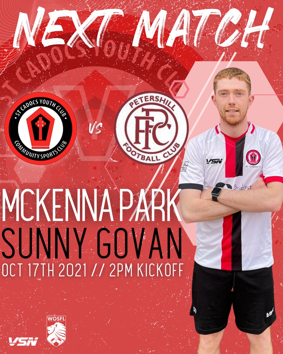 St Cadocs Youth Club (@stcadocsyc) on Twitter photo A wee reminder that our next match is on Sunday v <a href="/PetershillFC/">Petershill FC</a> at McKenna Park. ๐ดโซ A wee reminder that our next match is on Sunday v <a href="/PetershillFC/">Petershill FC</a> at McKenna Park. ๐ดโซ