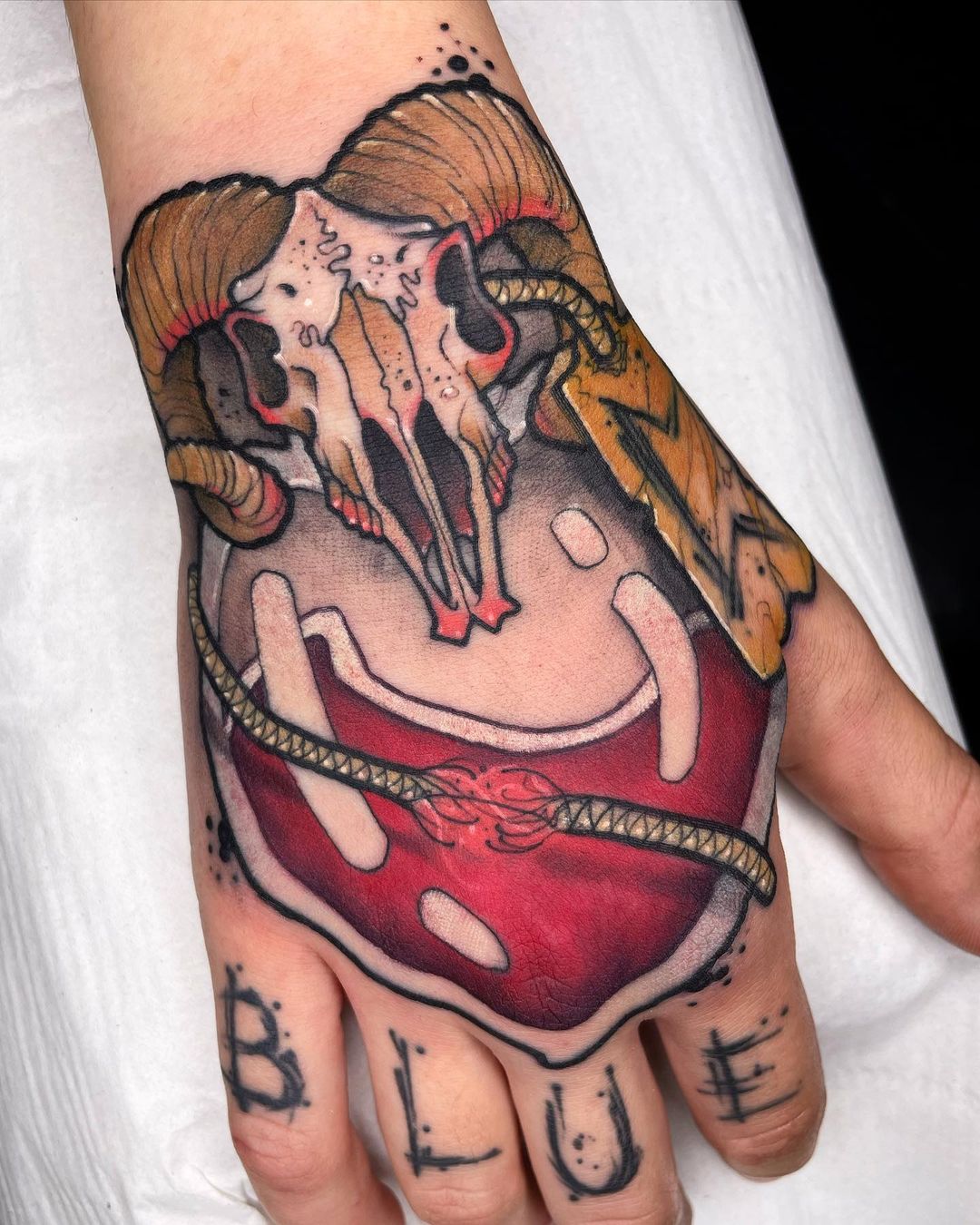 Epic Neo Traditional Hand Tattoos by Mitchell Allenden  Tattoodo