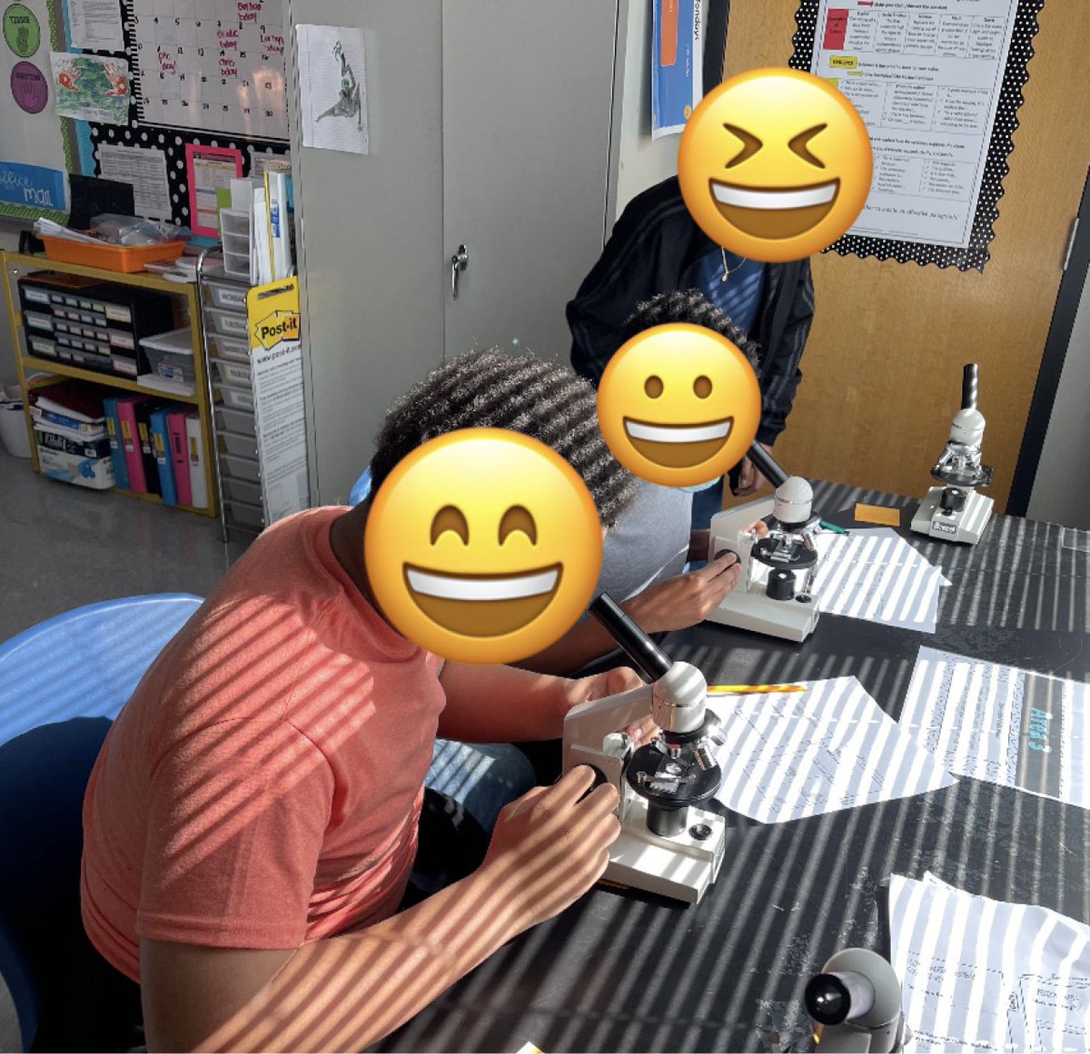 Anna Gausepohl (@mrsgausepohl) on Twitter photo Took a break to look at some real cells under the microscope yesterday! My students couldn’t believe that I had samples from the small intestine and esophagus, organs they recognize from our study of M’Kenna! <a href="/JCPSScience/">JCPS Science</a> <a href="/RamseyMS_JCPS/">Ramsey Middle School</a> Took a break to look at some real cells under the microscope yesterday! My students couldn’t believe that I had samples from the small intestine and esophagus, organs they recognize from our study of M’Kenna! <a href="/JCPSScience/">JCPS Science</a> <a href="/RamseyMS_JCPS/">Ramsey Middle School</a>
