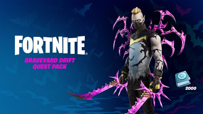 Fortnite Graveyard Drift Mission Pack All Details